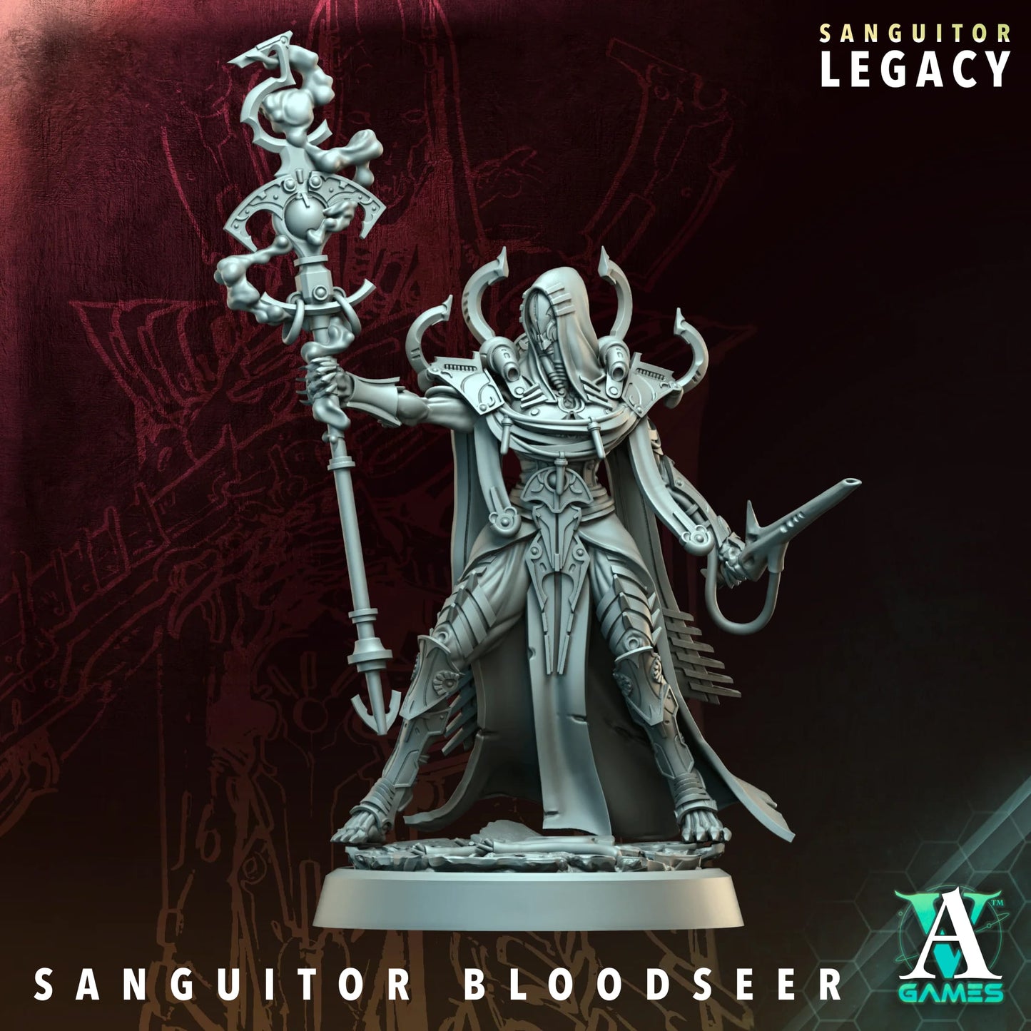 Archvillain Games - Sanguitor Legacy: Sanguitor Blood Seer