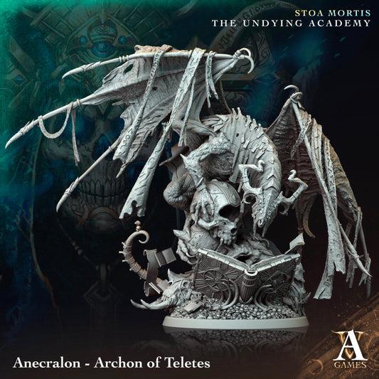 Archvillain Games - Stoa Mortis The Undying Accademy: Anecraylo, Archon of Teletes
