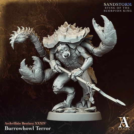 Archvillain Games - Bestiary XXXIV: Burrowhowl Terror