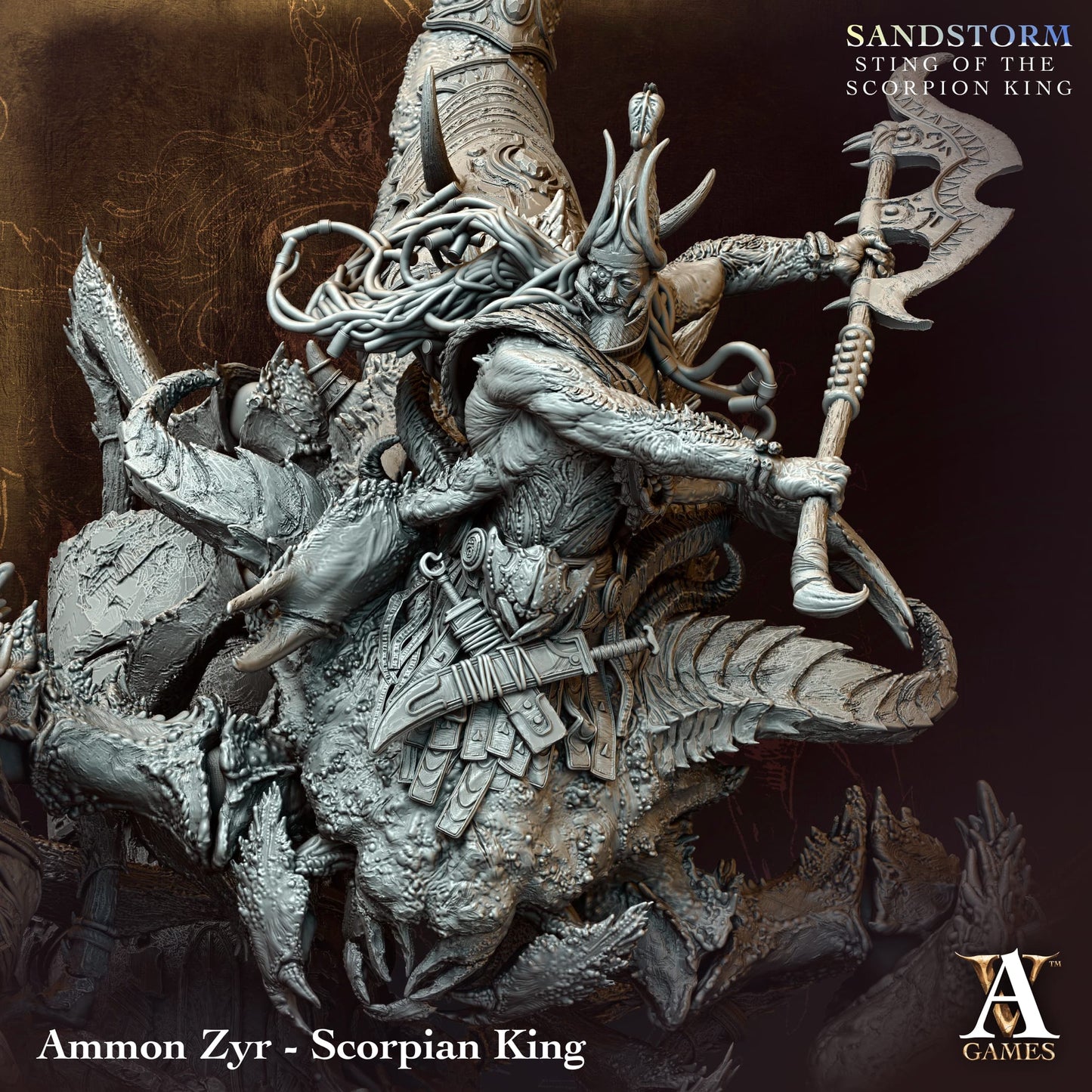 Archvillain Games - Sandstorm, Sting of the Scopion King - Ammon Zyr