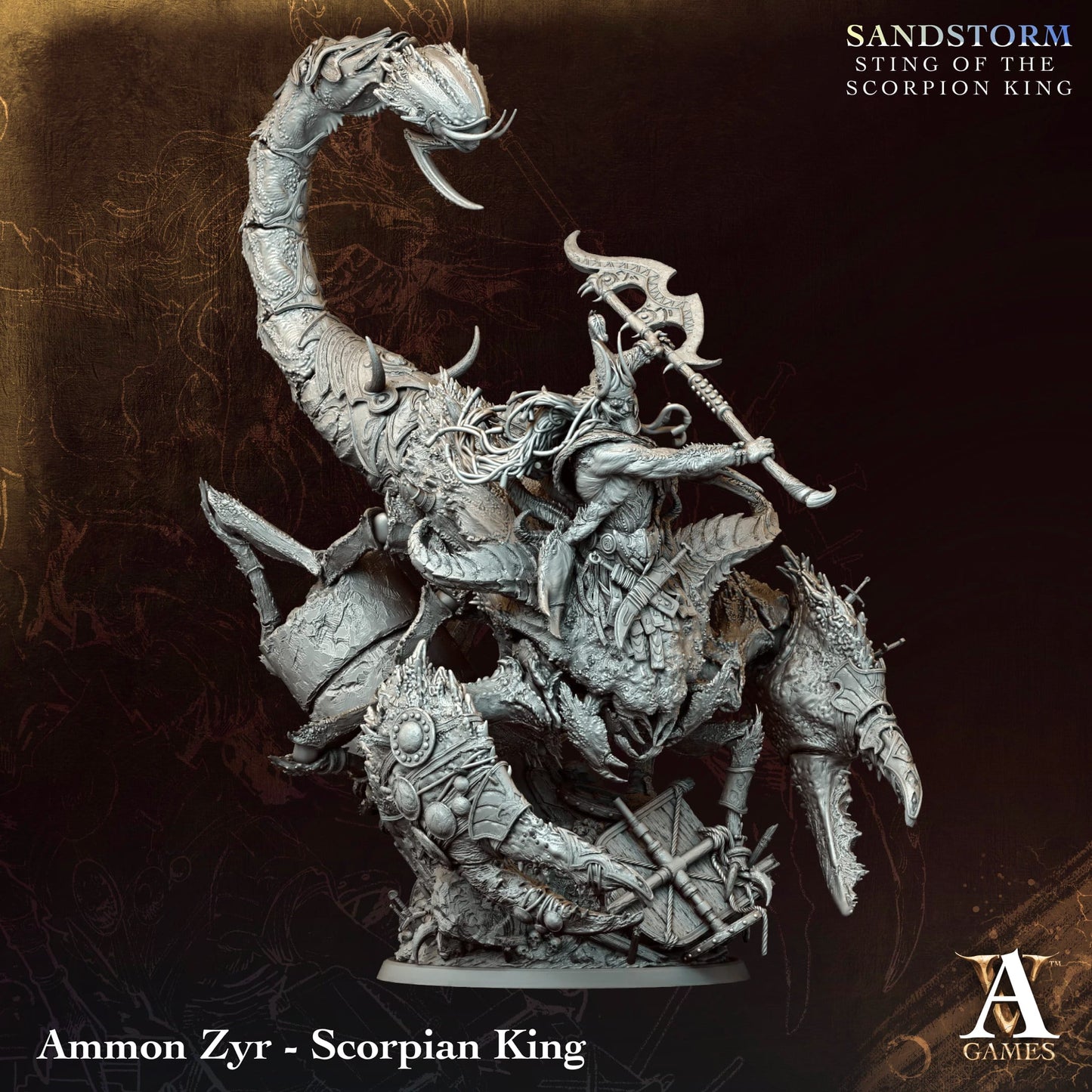 Archvillain Games - Sandstorm, Sting of the Scopion King - Ammon Zyr