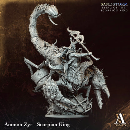 Archvillain Games - Sandstorm, Sting of the Scopion King - Ammon Zyr