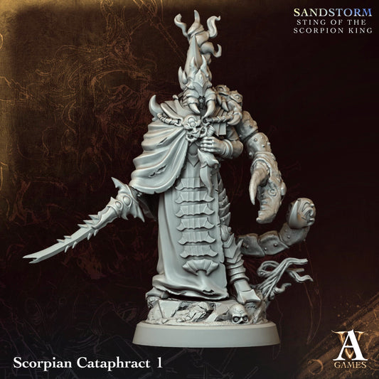 Archvillain Games - Sandstorm, Sting of the Scopion King - Scorpion Cataphract