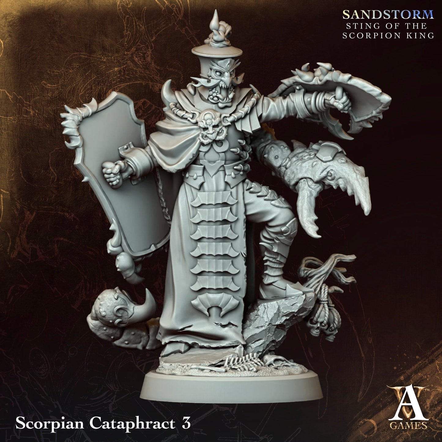 Archvillain Games - Sandstorm, Sting of the Scopion King - Scorpion Cataphract