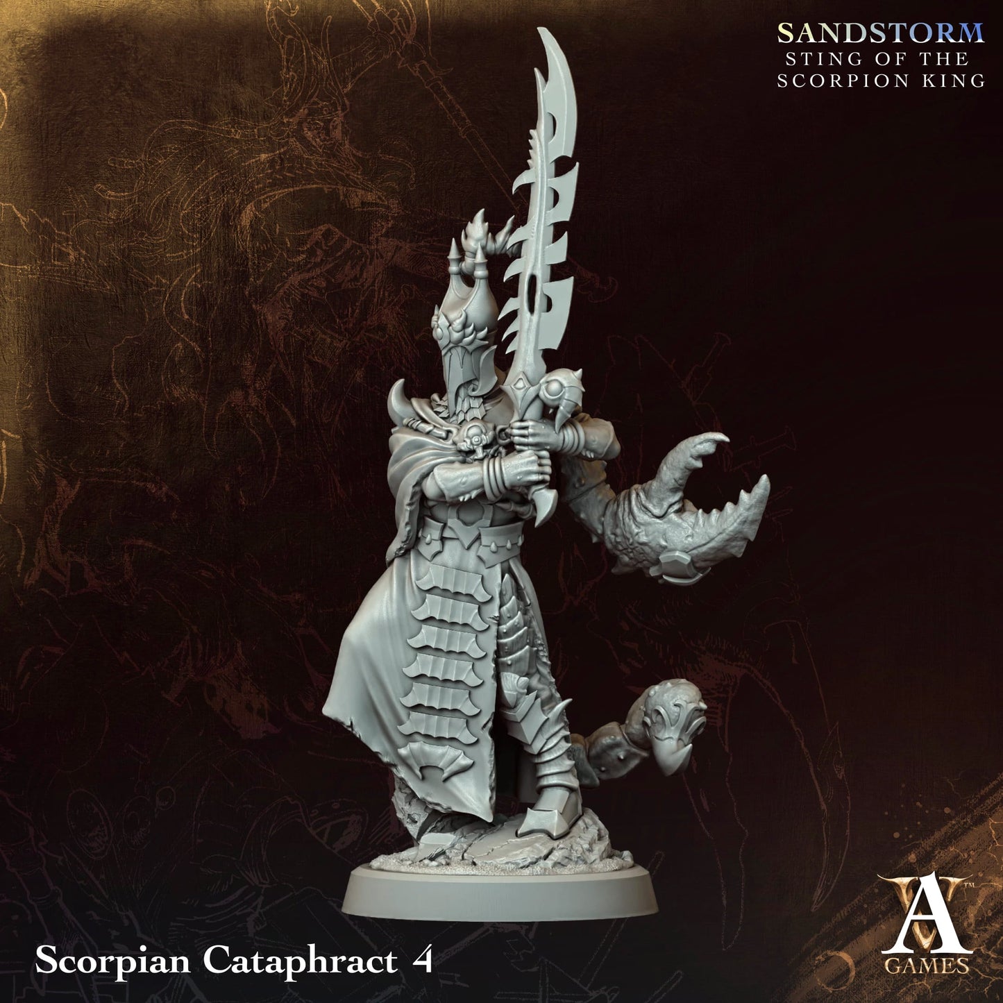 Archvillain Games - Sandstorm, Sting of the Scopion King - Scorpion Cataphract