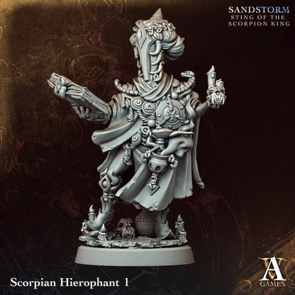 Archvillain Games - Sandstorm, Sting of the Scopion King - Scorpion Hierophant