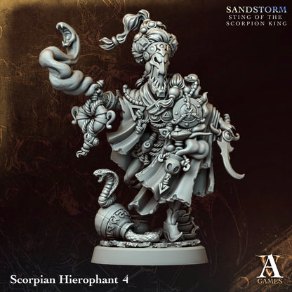 Archvillain Games - Sandstorm, Sting of the Scopion King - Scorpion Hierophant