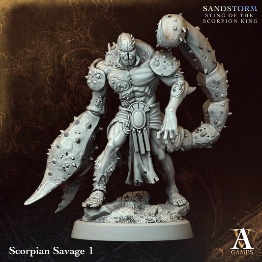 Archvillain Games - Sandstorm, Sting of the Scopion King - Scorpion Savage