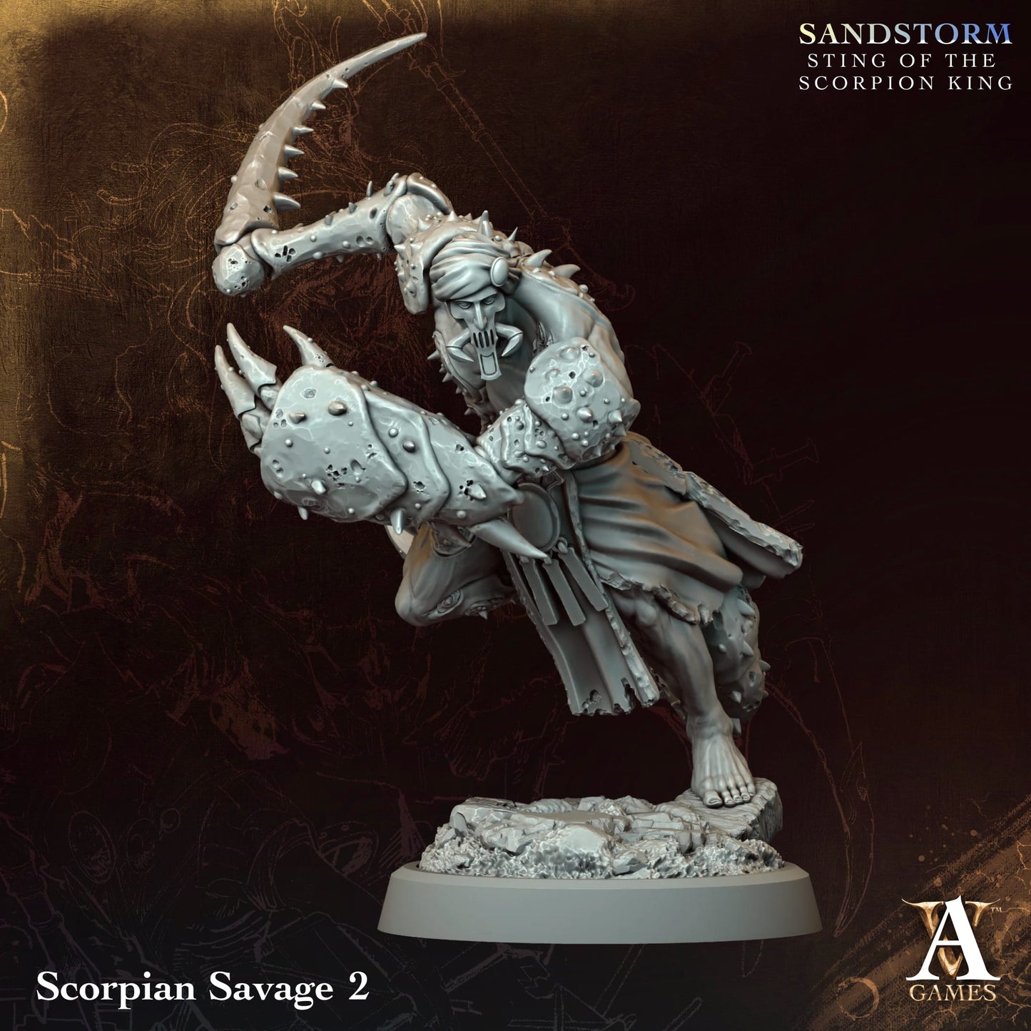 Archvillain Games - Sandstorm, Sting of the Scopion King - Scorpion Savage