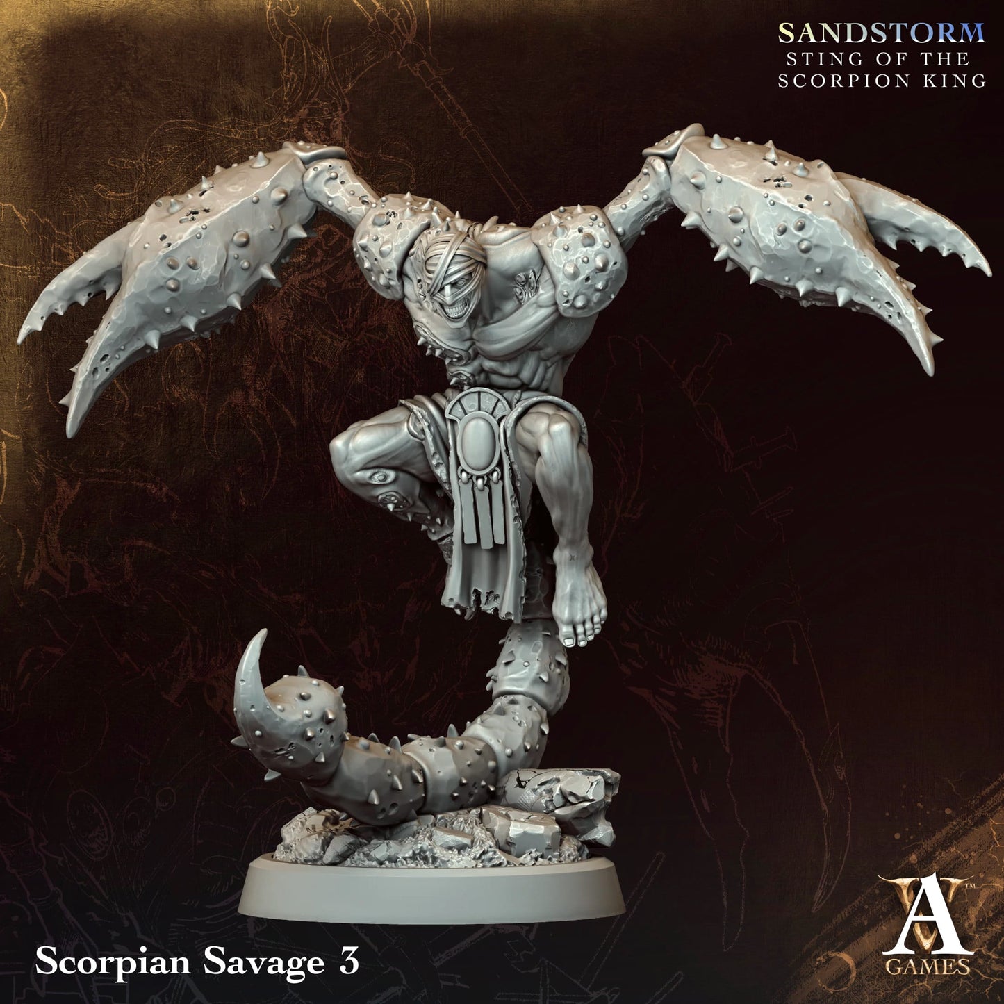 Archvillain Games - Sandstorm, Sting of the Scopion King - Scorpion Savage