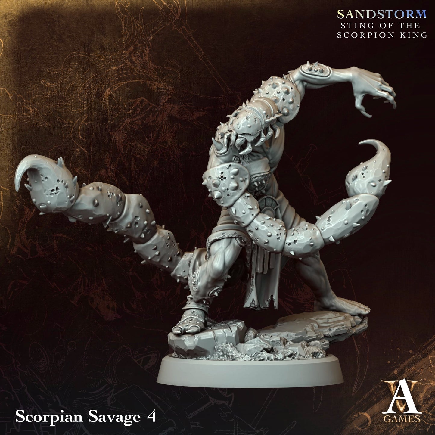 Archvillain Games - Sandstorm, Sting of the Scopion King - Scorpion Savage