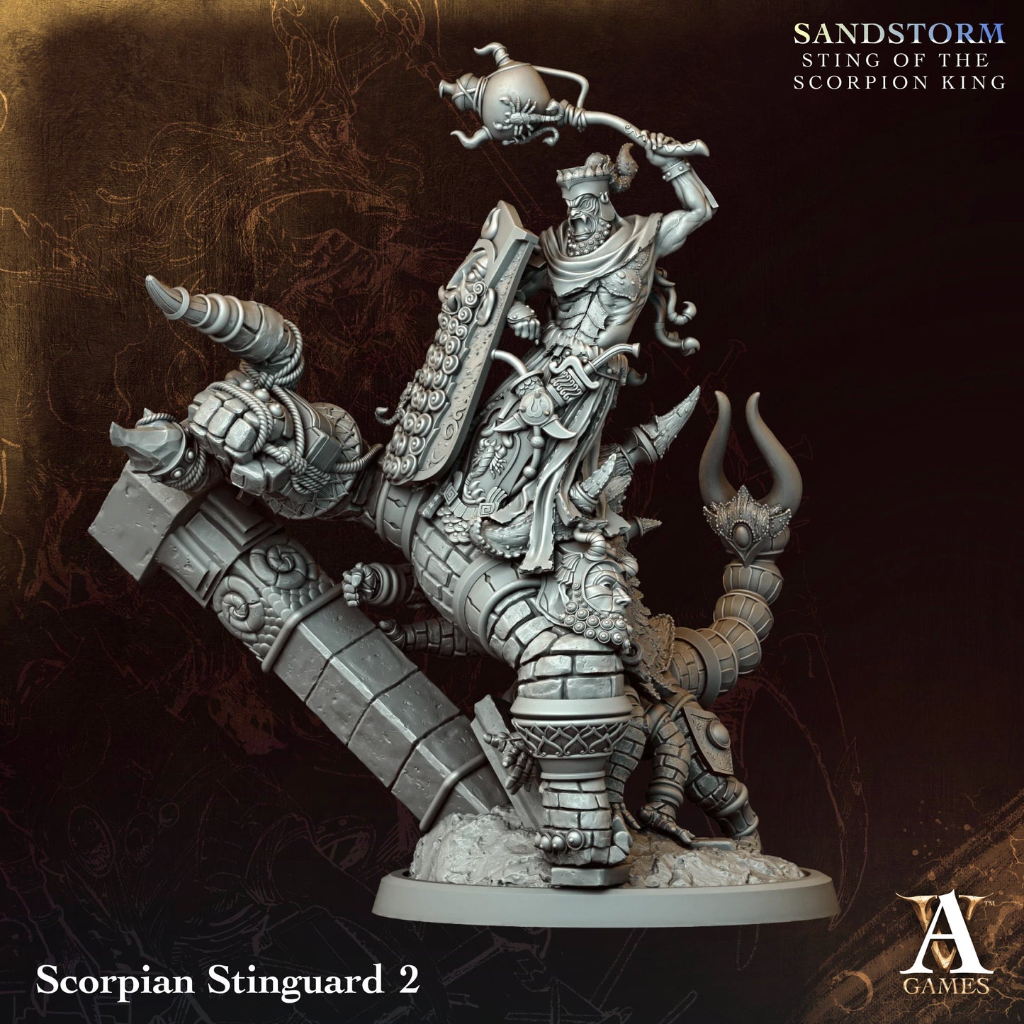 Archvillain Games - Sandstorm, Sting of the Scopion King - Scorpion Stinguard