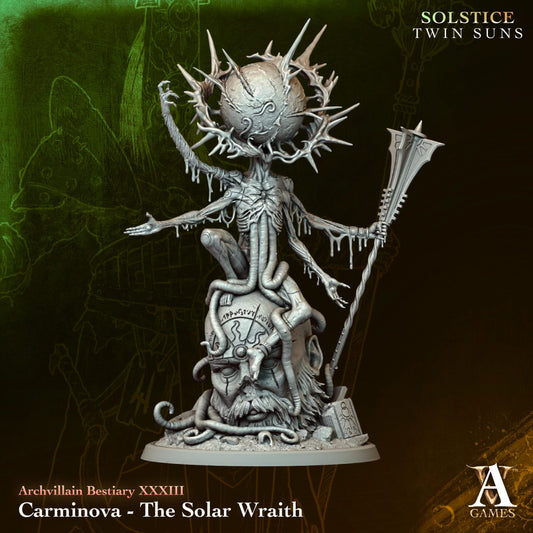 Archvillain Games - Bestiary XXXIII: Carminova, The Solar Wraith
