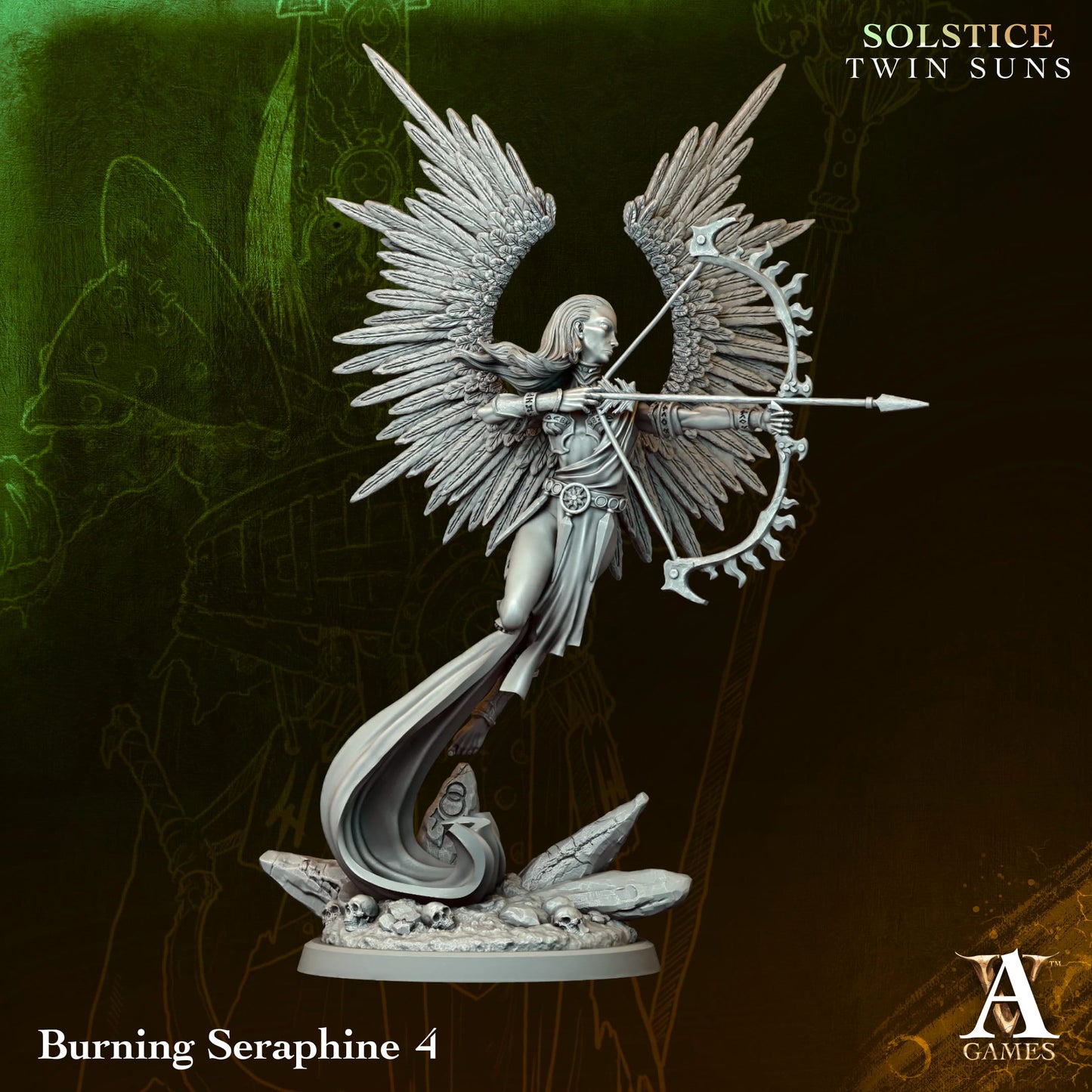 Archvillain Games - Soltice Twin Suns: Burning Seraphine