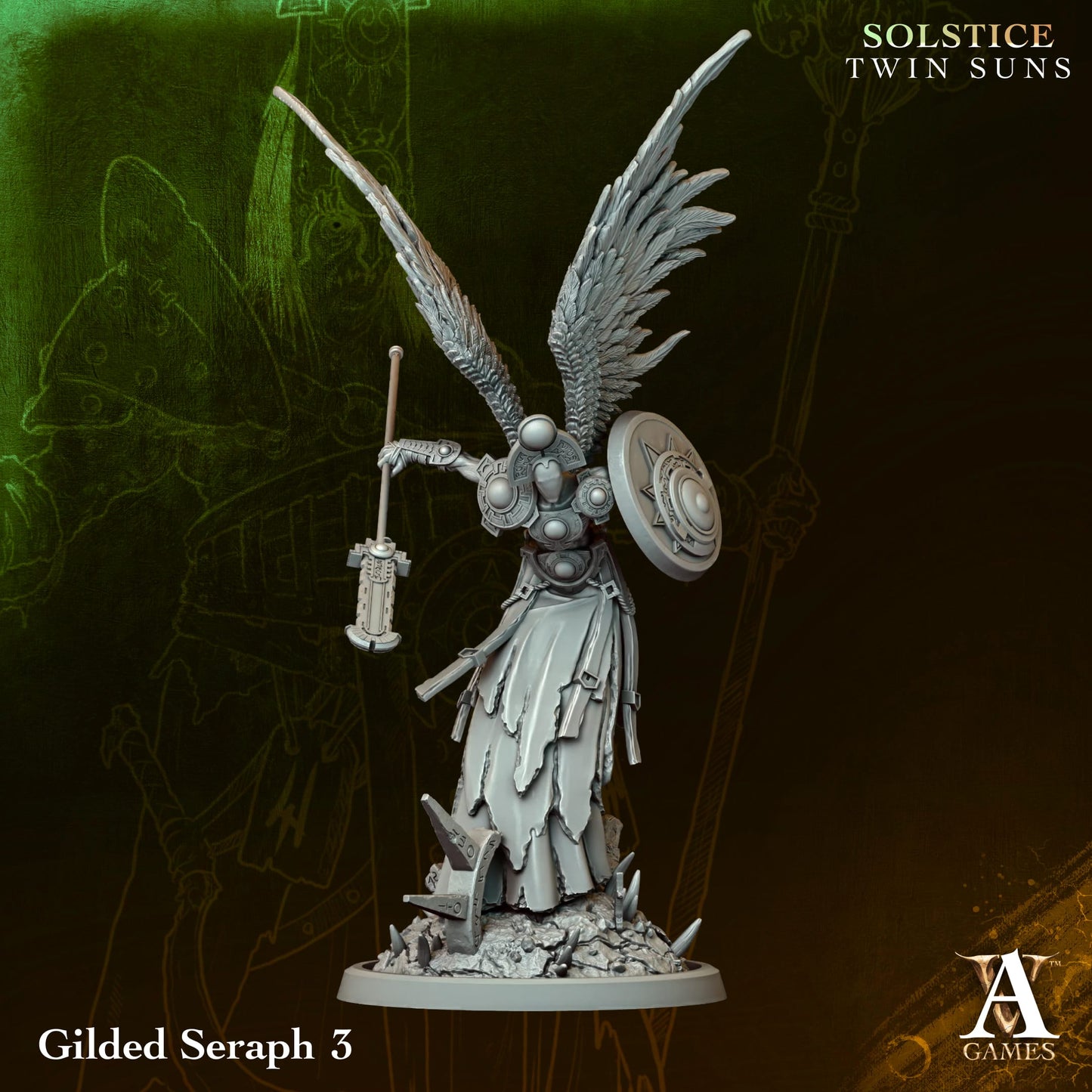 Archvillain Games - Soltice Twin Suns: Gilded Seraph