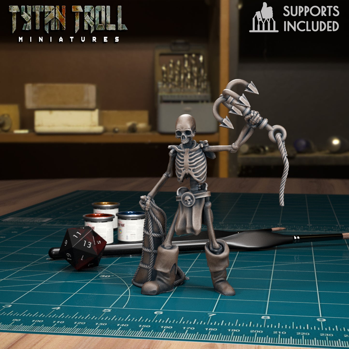 TytanTroll Miniatures - Skeleton Pirate Set