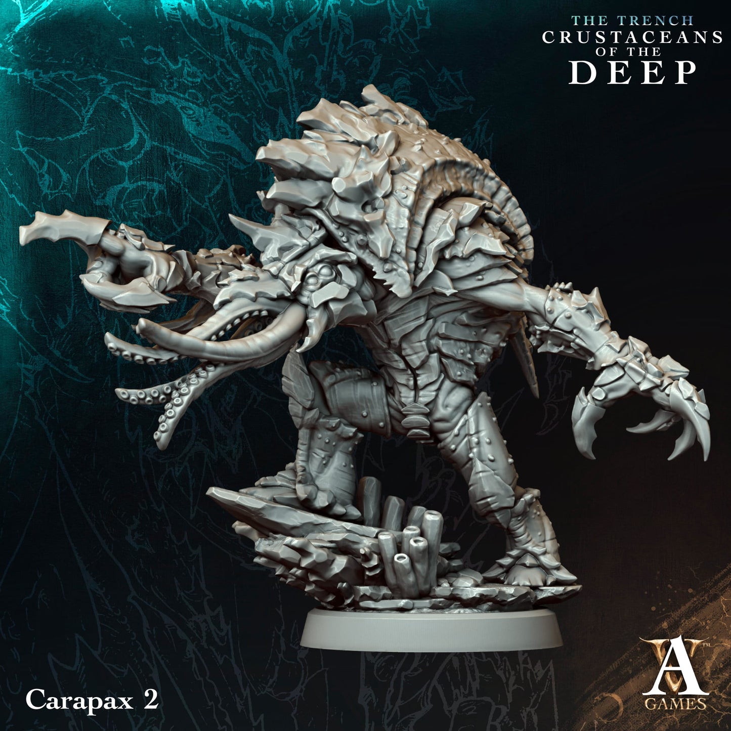 Archvillain Games - The Trench: Crustaceans of the Deep  - Reefbane Carapax
