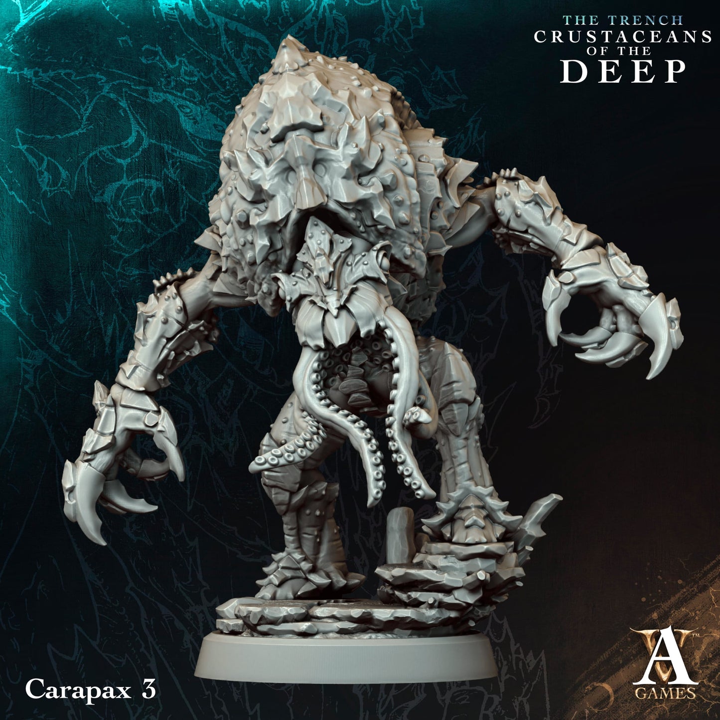 Archvillain Games - The Trench: Crustaceans of the Deep  - Reefbane Carapax