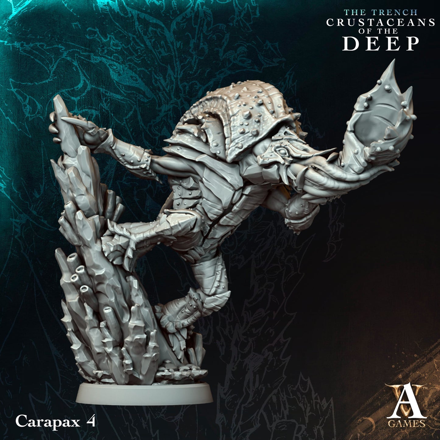 Archvillain Games - The Trench: Crustaceans of the Deep  - Reefbane Carapax