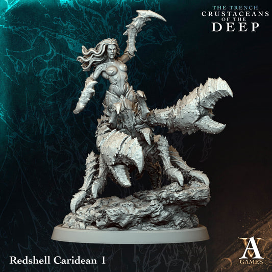 Archvillain Games - The Trench: Crustaceans of the Deep  - Redshell Caridean