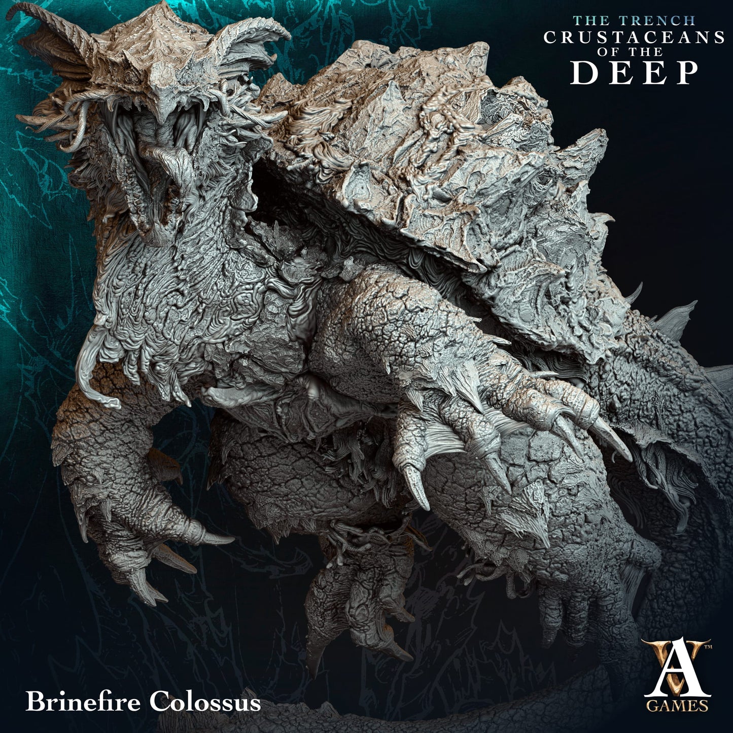 Archvillain Games - The Trench: Crustaceans of the Deep  - Brinefire Collosus