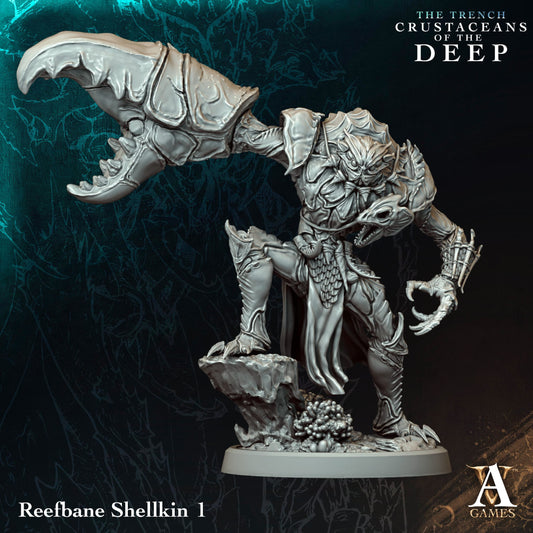 Archvillain Games - The Trench: Crustaceans of the Deep  - Reefbane Shellkin