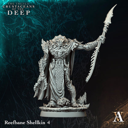 Archvillain Games - The Trench: Crustaceans of the Deep  - Reefbane Shellkin