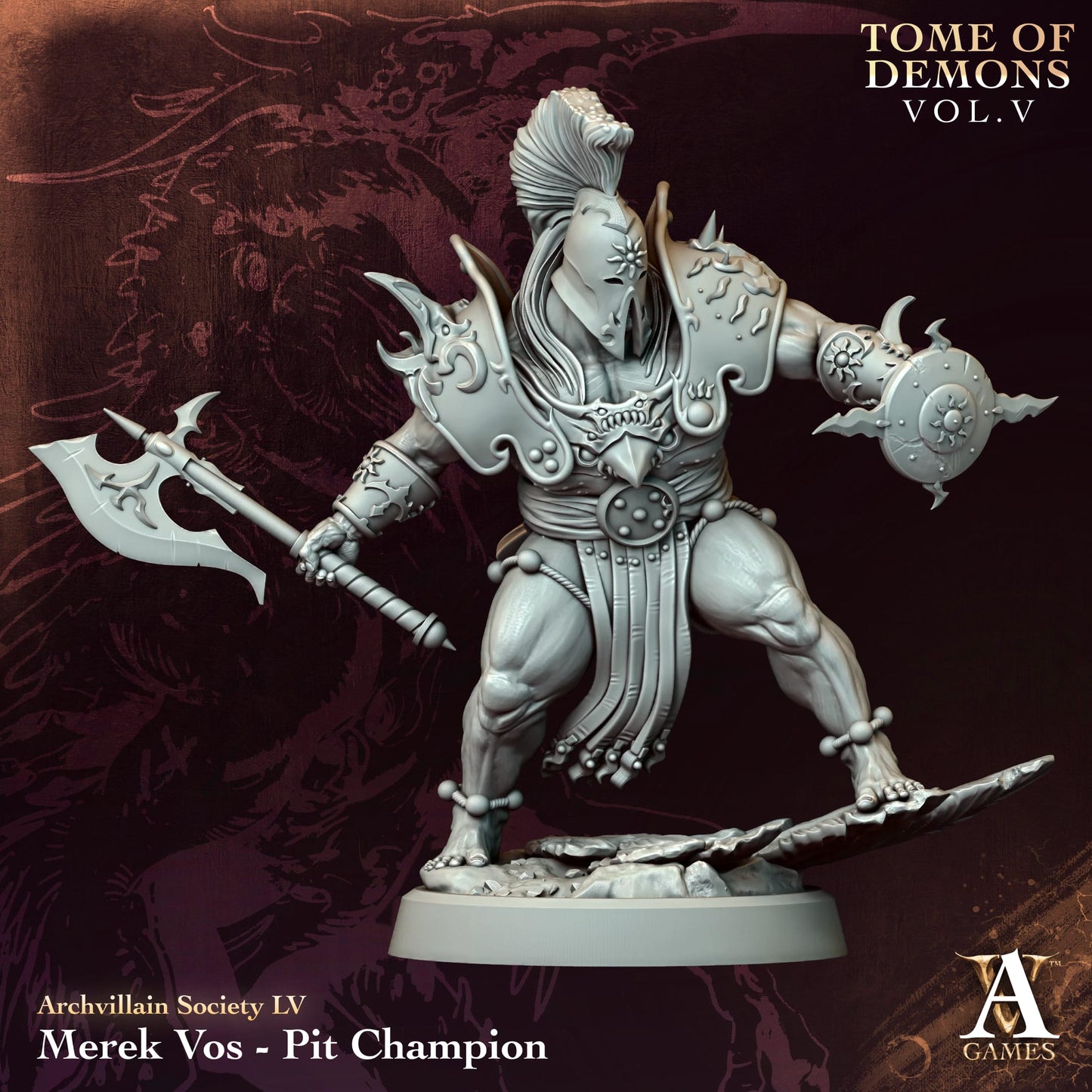 Archvillain Games - Society LV: Merek Vos - Pit Champion
