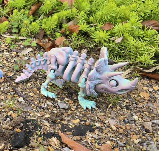 Flexi Factory Skeleton Triceratops