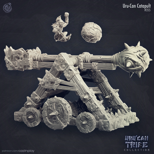 Cast 'n' Play 355: Uru'can Catapult-3D Print-Ashdown Gaming