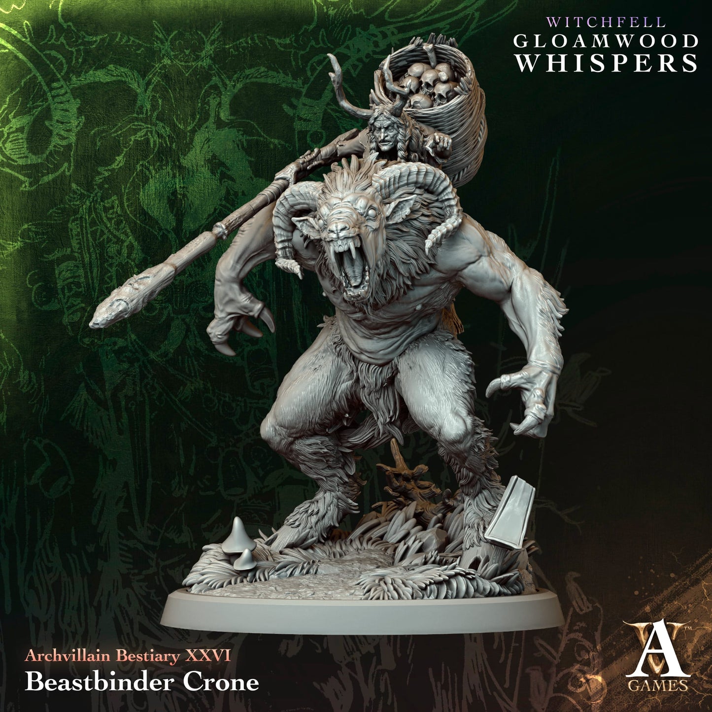 Archvillain Games - Bestiary XXVI: Beastbinder Crone