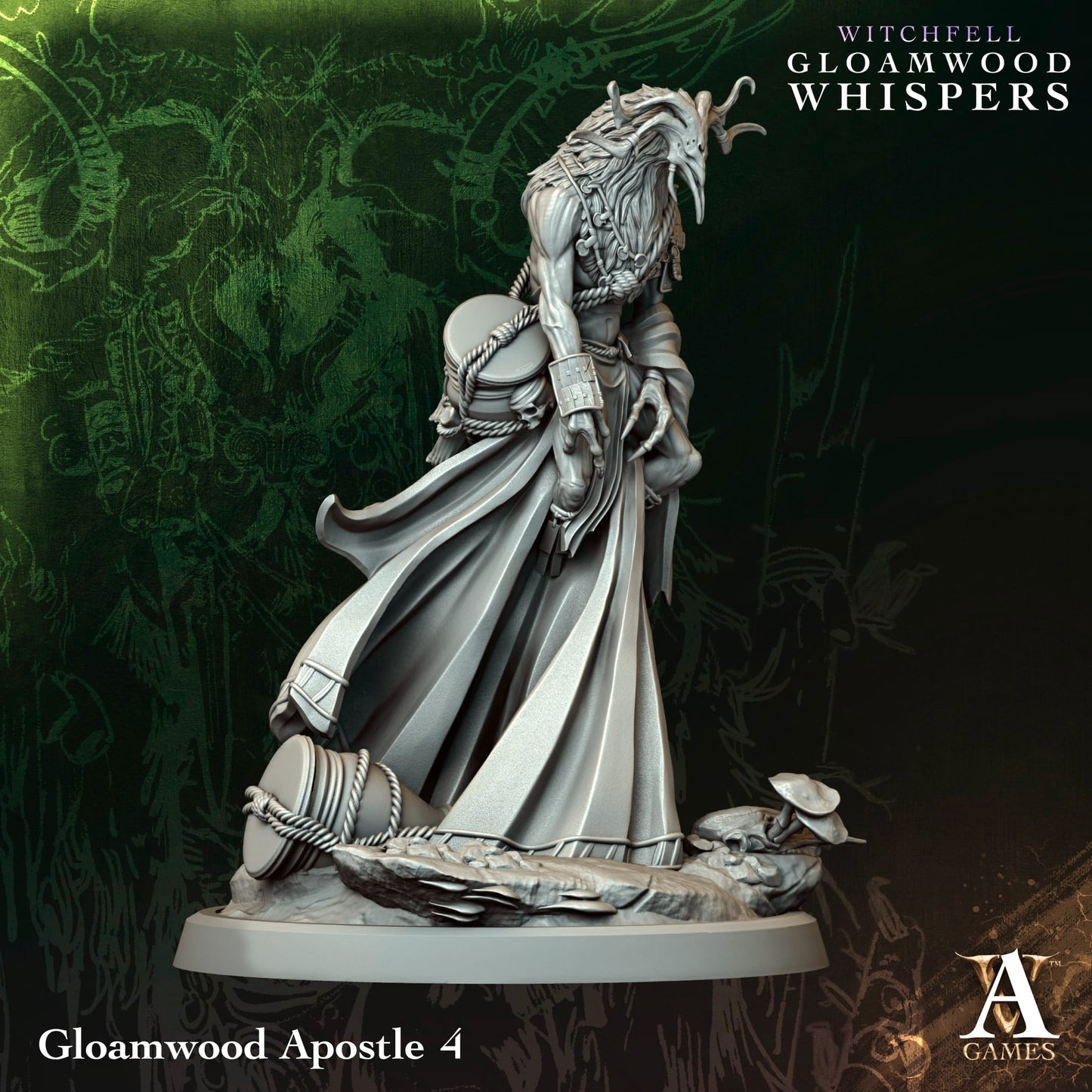 Archvillain Games - Witchfell: Gloamwood Whispers - Gloamwood Apostle