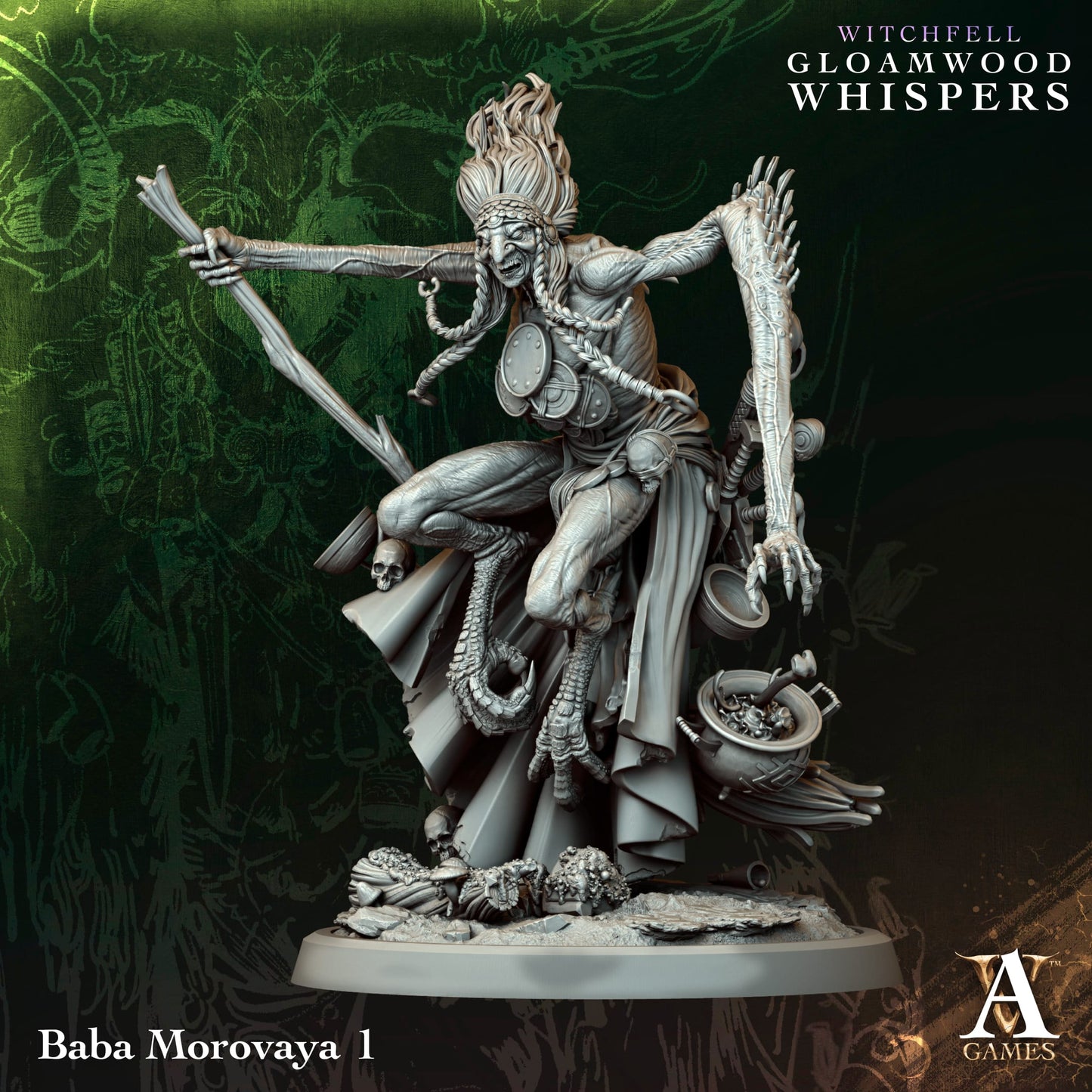 Archvillain Games - Witchfell: Gloamwood Whispers - Baba Morovaya