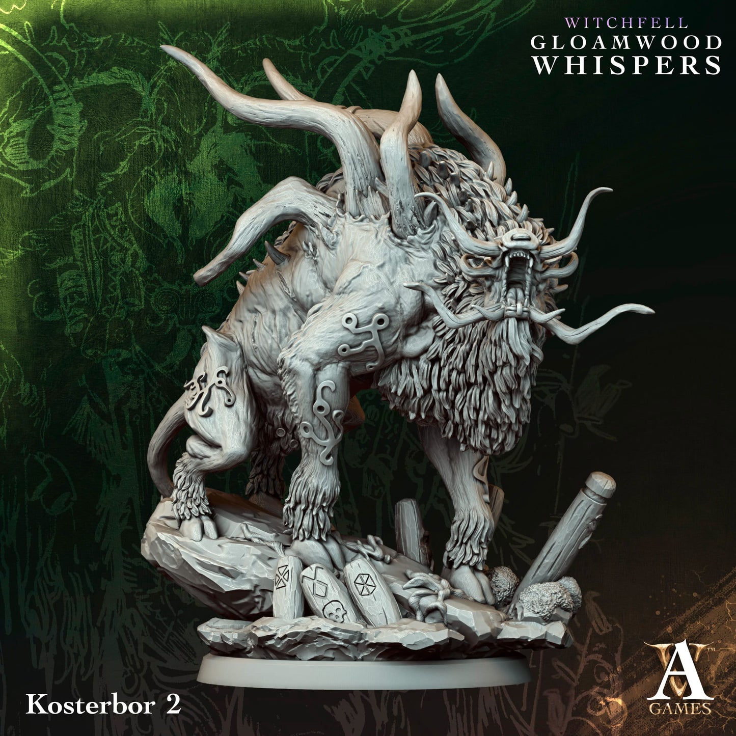Archvillain Games - Witchfell: Gloamwood Whispers - Kosterbor