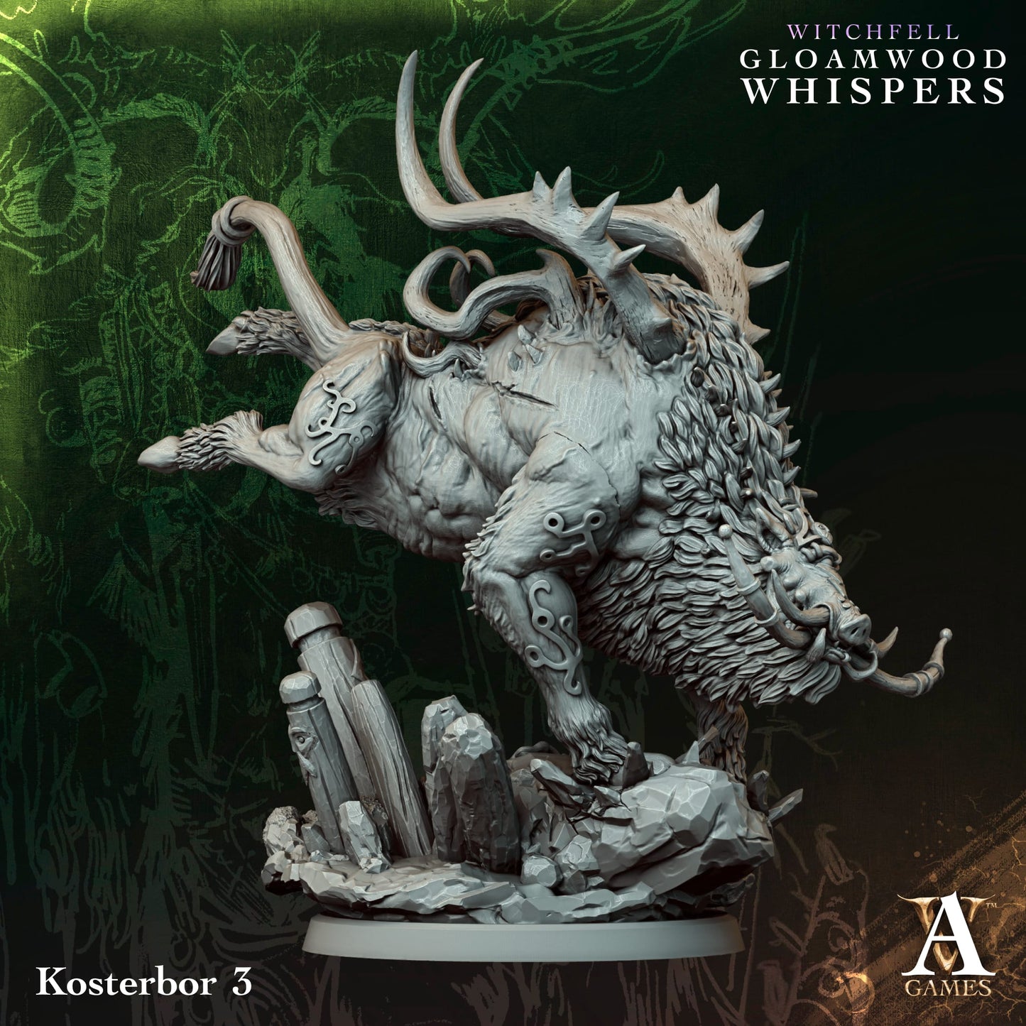 Archvillain Games - Witchfell: Gloamwood Whispers - Kosterbor