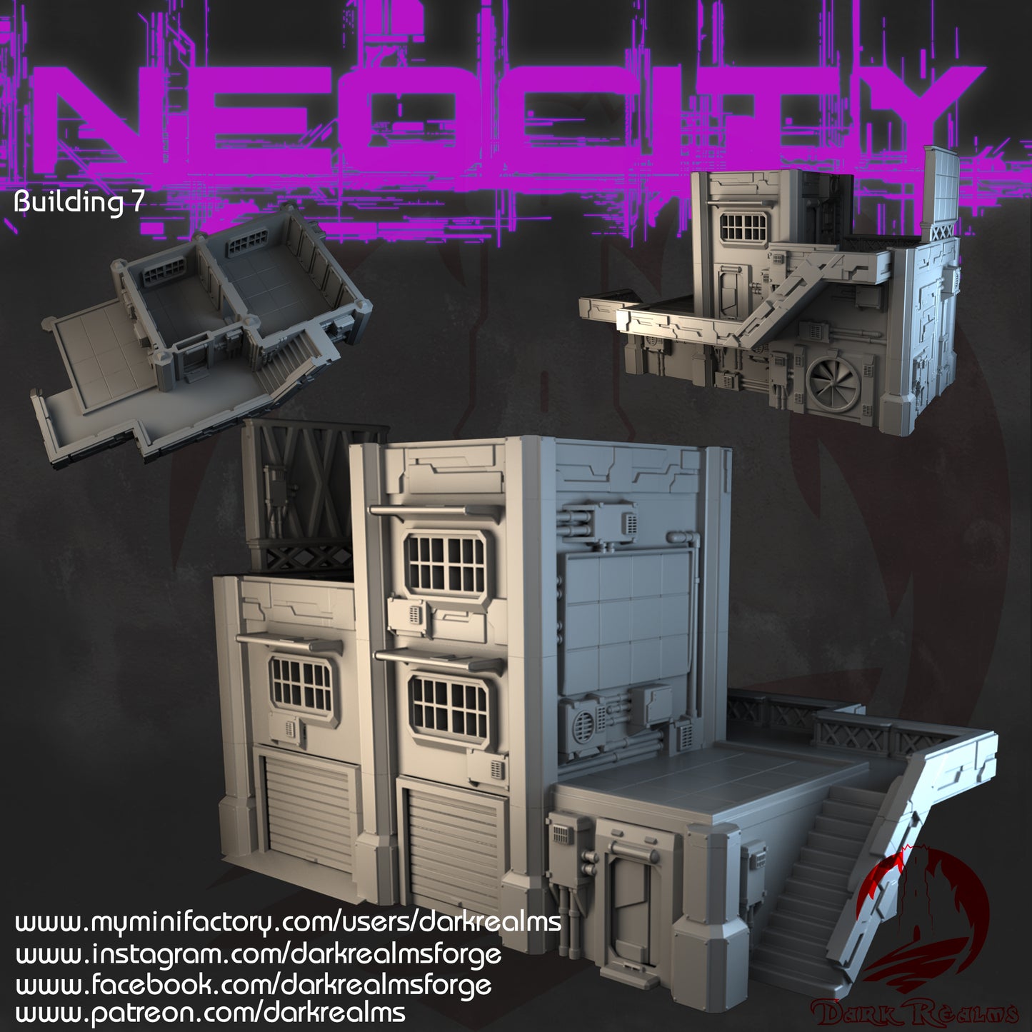 Dark Realms - Neo City Building 7