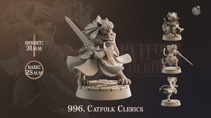 Cast 'n' Play 996: Catfolk Clerics